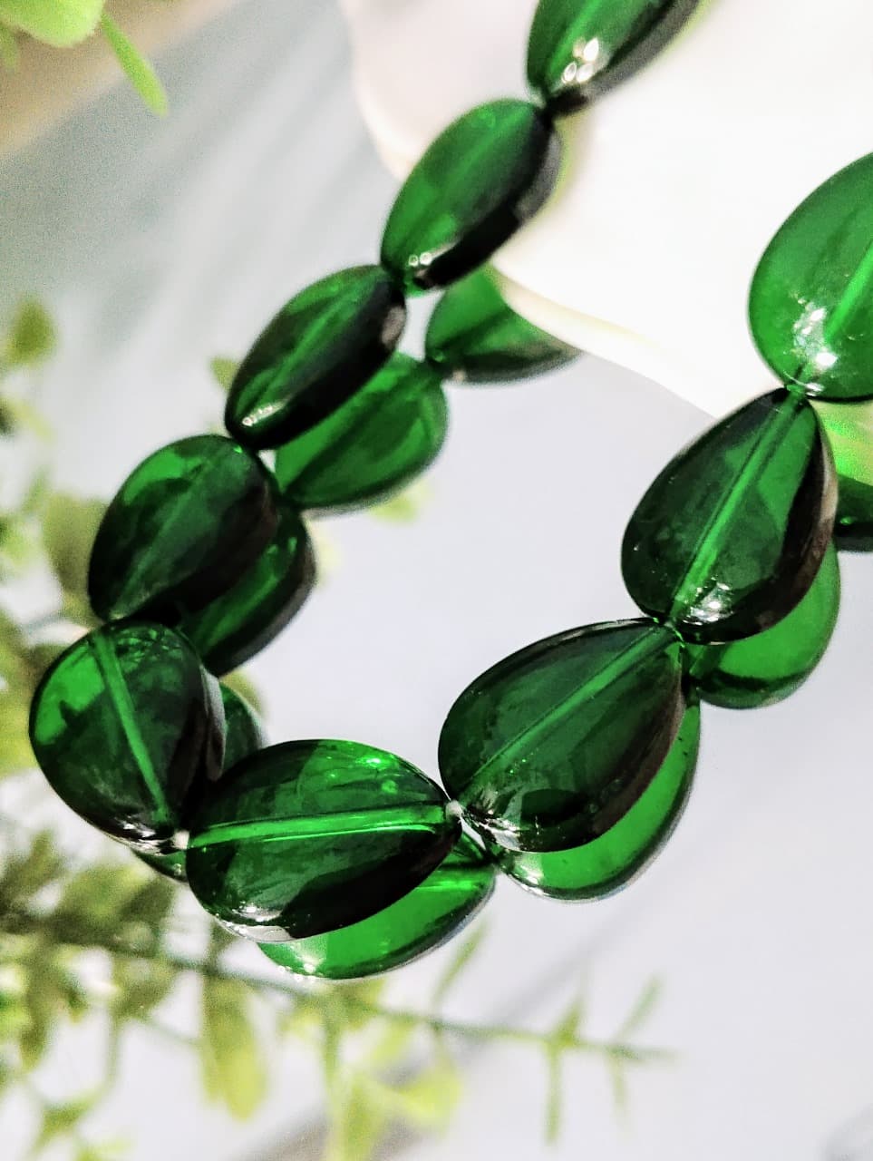 15 Glass Crystal Transparent Multicolor 18mm Droplet Beads for DIY, Jewelry Making, Crafting – 18mm Drop Shape Beads | 26 pcs Mix Set