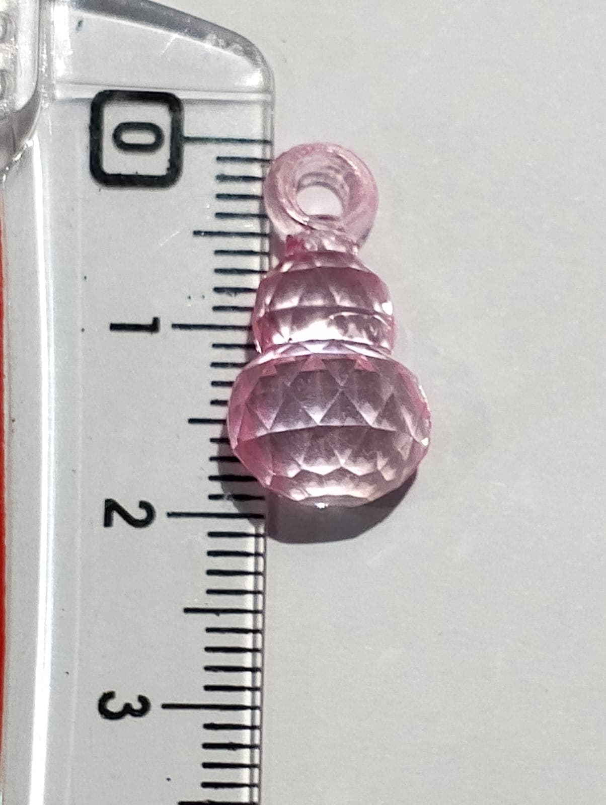 Beads for DIY Crafts. White, Yellow, Pink, and Orange Drop Tussle (Latkan) Acrylic Beads. Pack of 40gms Beads, For DIY Jewelry Making, Jewelry, And Dress Accessories.