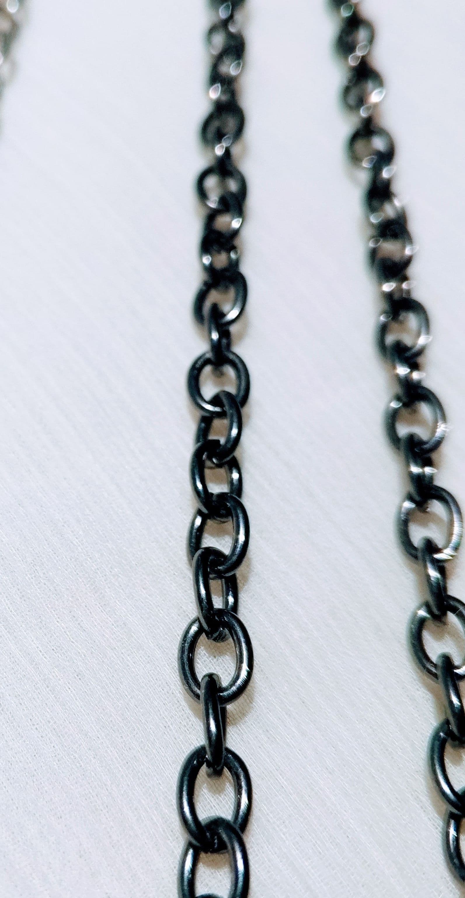 115 cm / 45 Inches 6mm O Shape Durable Metal Chain Links for Crafting and Jewelry | Purse Clutches Cross Body Bags Chain | Perfect for Crafting, Jewelry Making, and Various DIY Projects