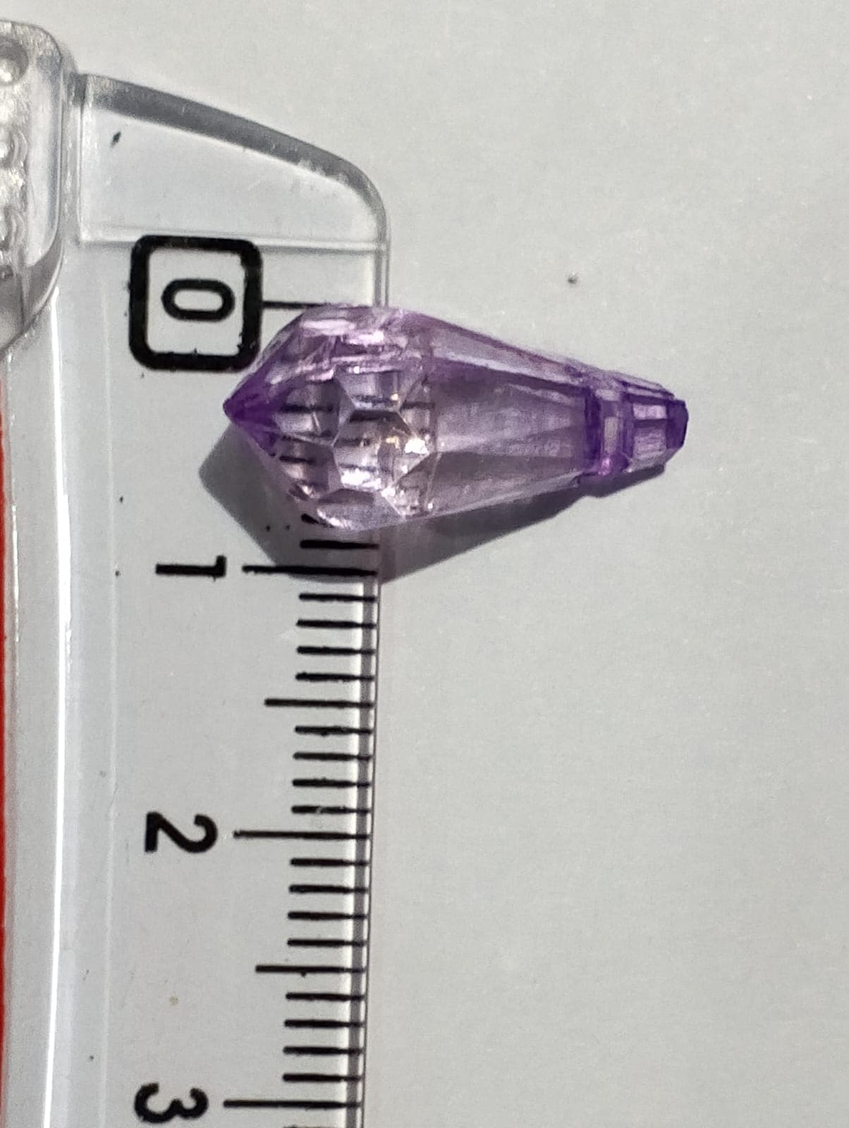 Pack of 40gms Beads, Purple Drop Tussle (Latkan) Acrylic Beads For DIY Jewelry Making, Jewelry, DIY, Dresses And Crafting Accessories.