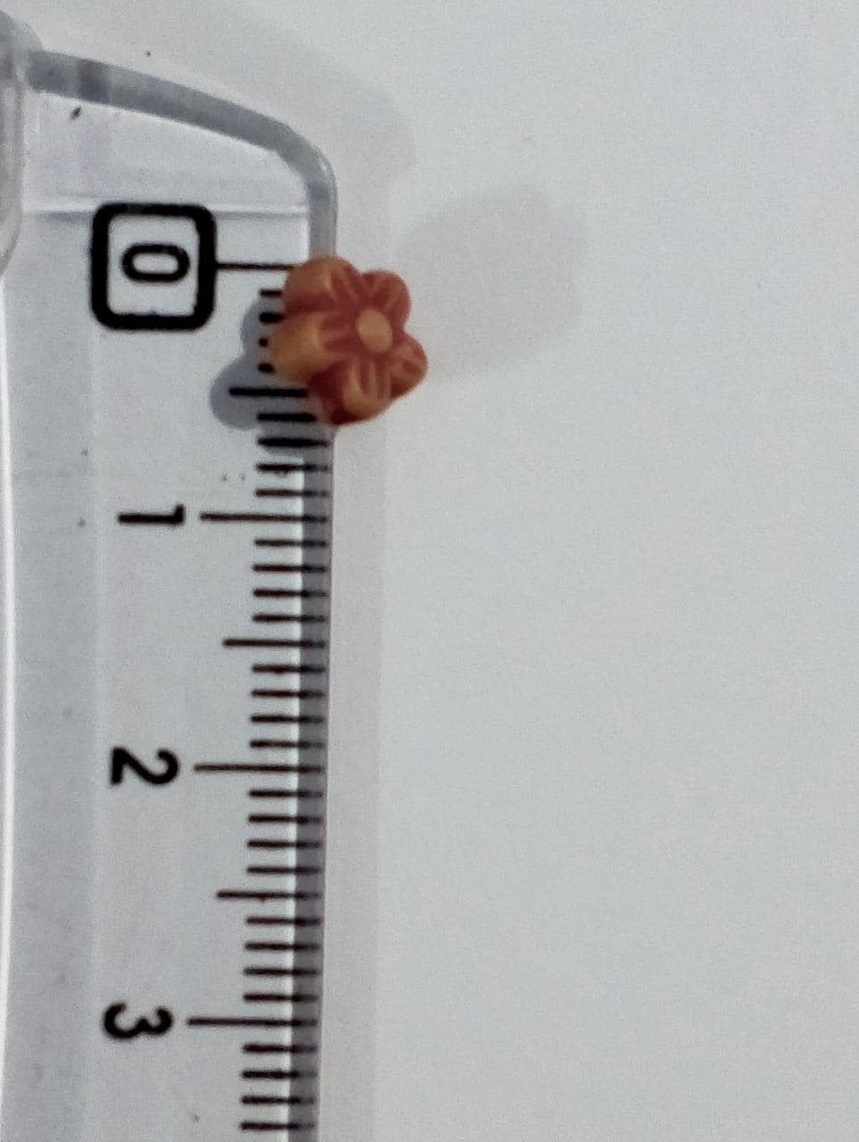 Pack of 40 gms Beads, Brown Cute Tiny Flower Plastic Beads For DIY Jewelry Making, Jewelry, DIY, Dresses And Crafting Accessories.