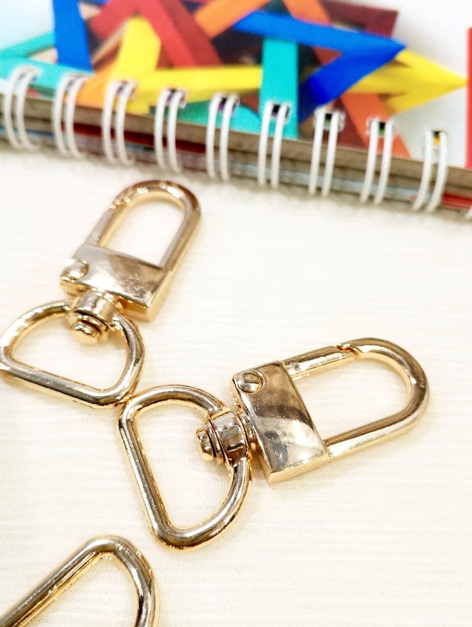 10 High Quality 41mm, 32mm Lock | Metal Swivel Lobster Clasp Hooks Snap Buckles for Bag Strap Keychain DIY Leather Craft Handbag Purse Belt Dog Collar Pet Leash Accessories Rotating Carabiner Clip Hook