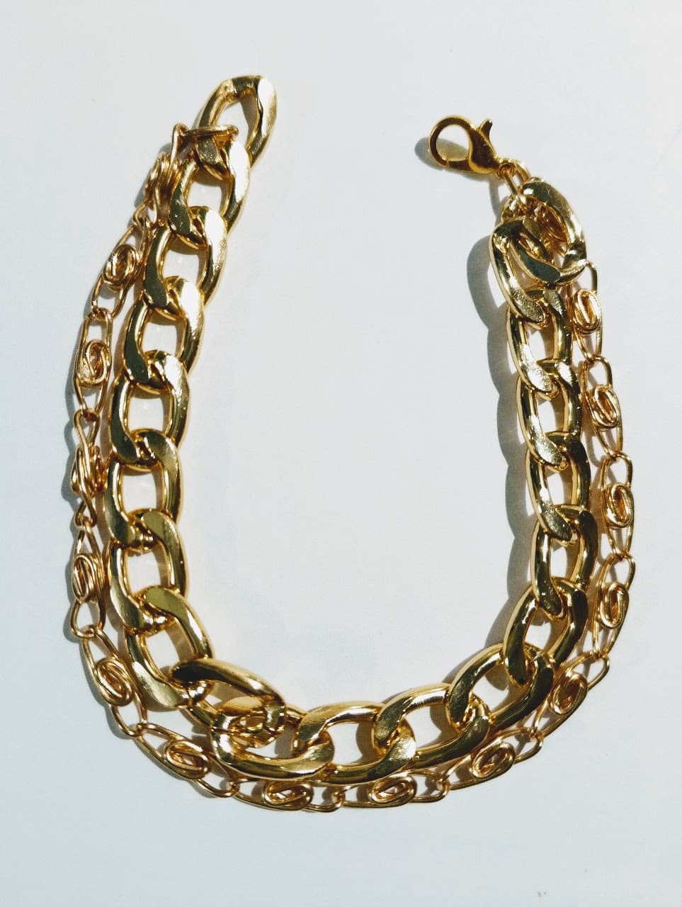 Bracelets of Chains | Double Chain | Fashion Accessories | Elegant and Lightweight Jewelry