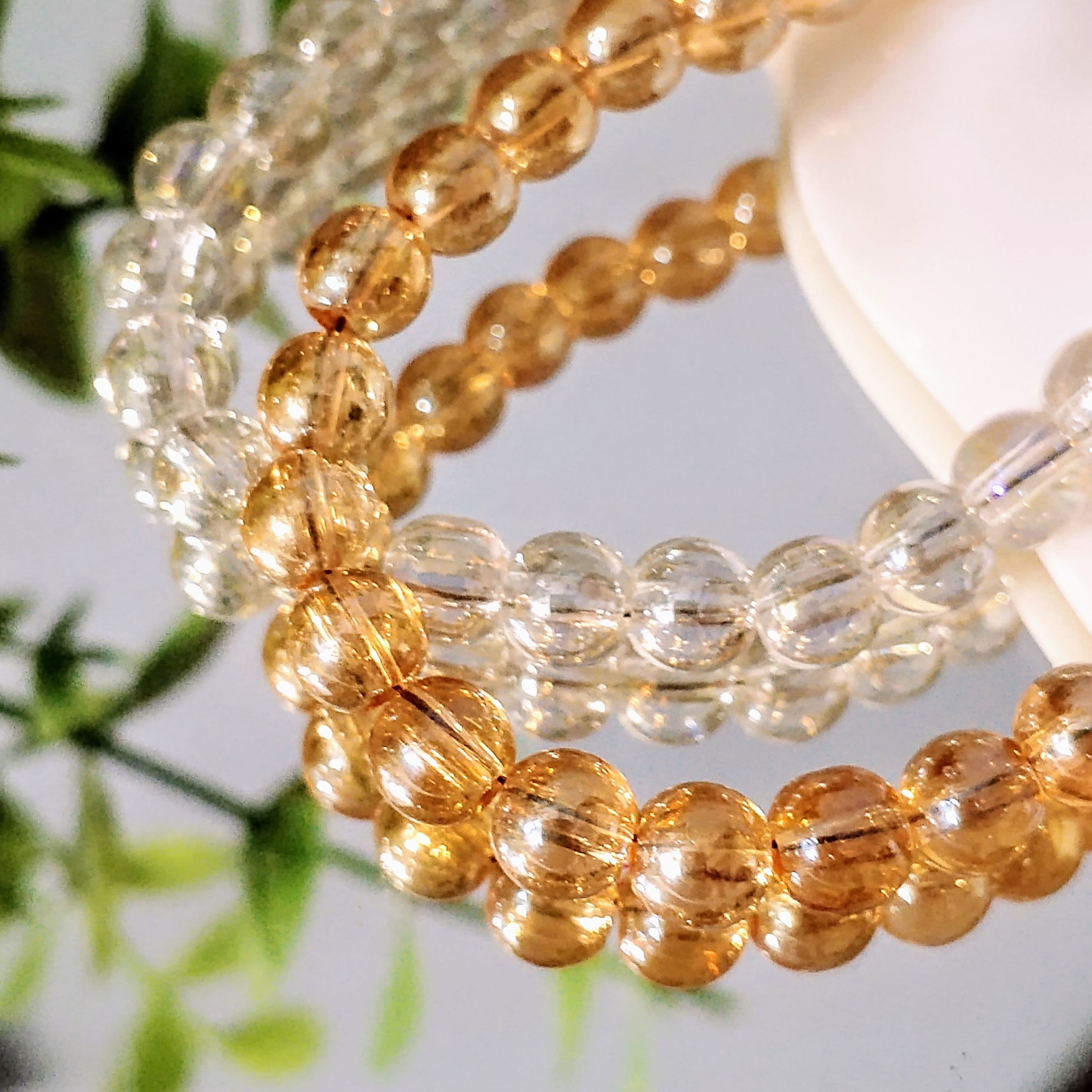 30/100/180pcs Glass Crystal Beads – Transparent Crackle Beads for Jewelry Making & DIY Crafts | 100pcs, 30pcs, 180pcs/lot of Beads