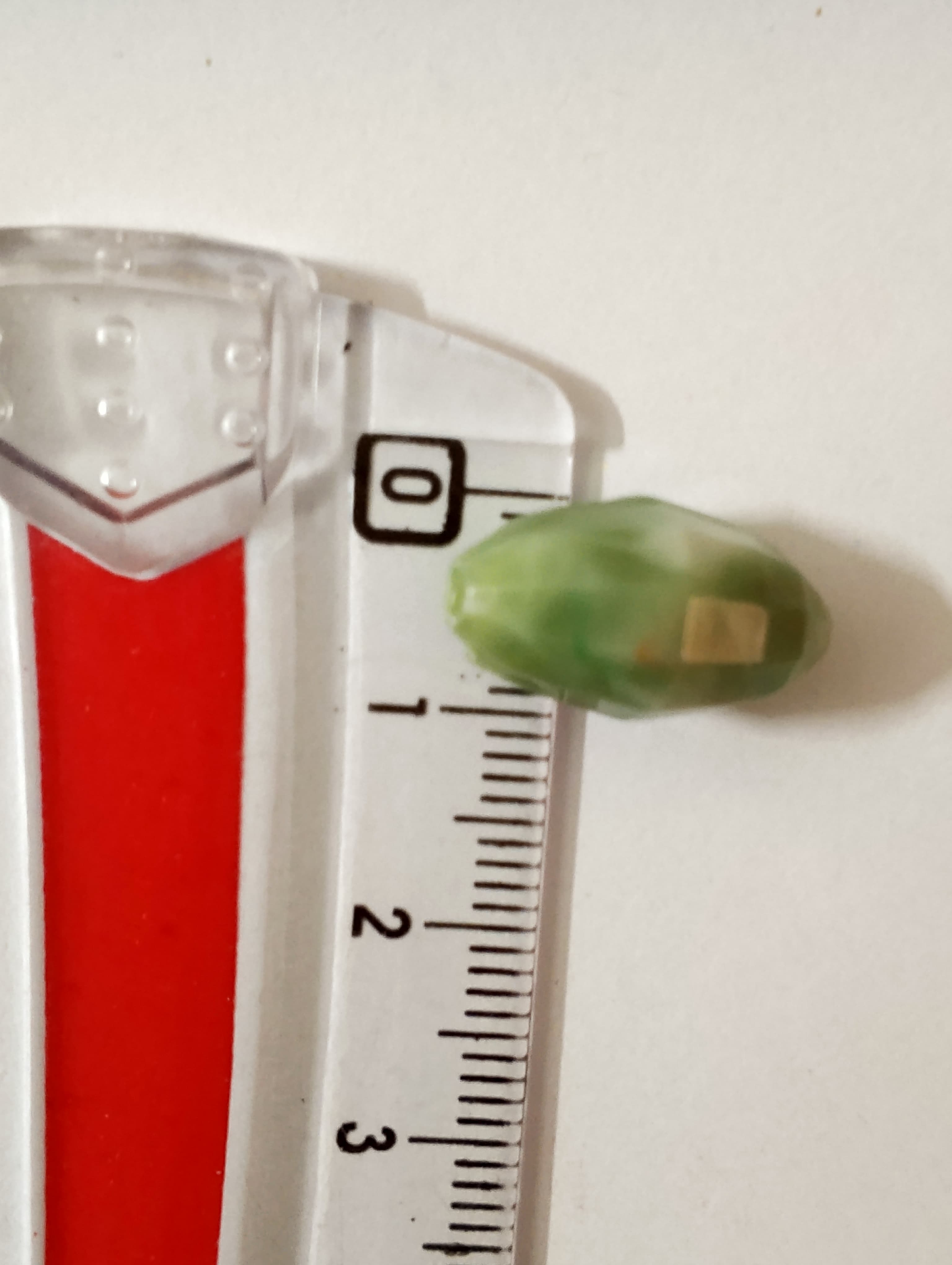Green Marble Cylinder Cut Plastic Beads. 40gms Beads, Stunning Beads For DIY Jewelry Making, Jewelry, Dress Accessories, Crafts, and Home Décor