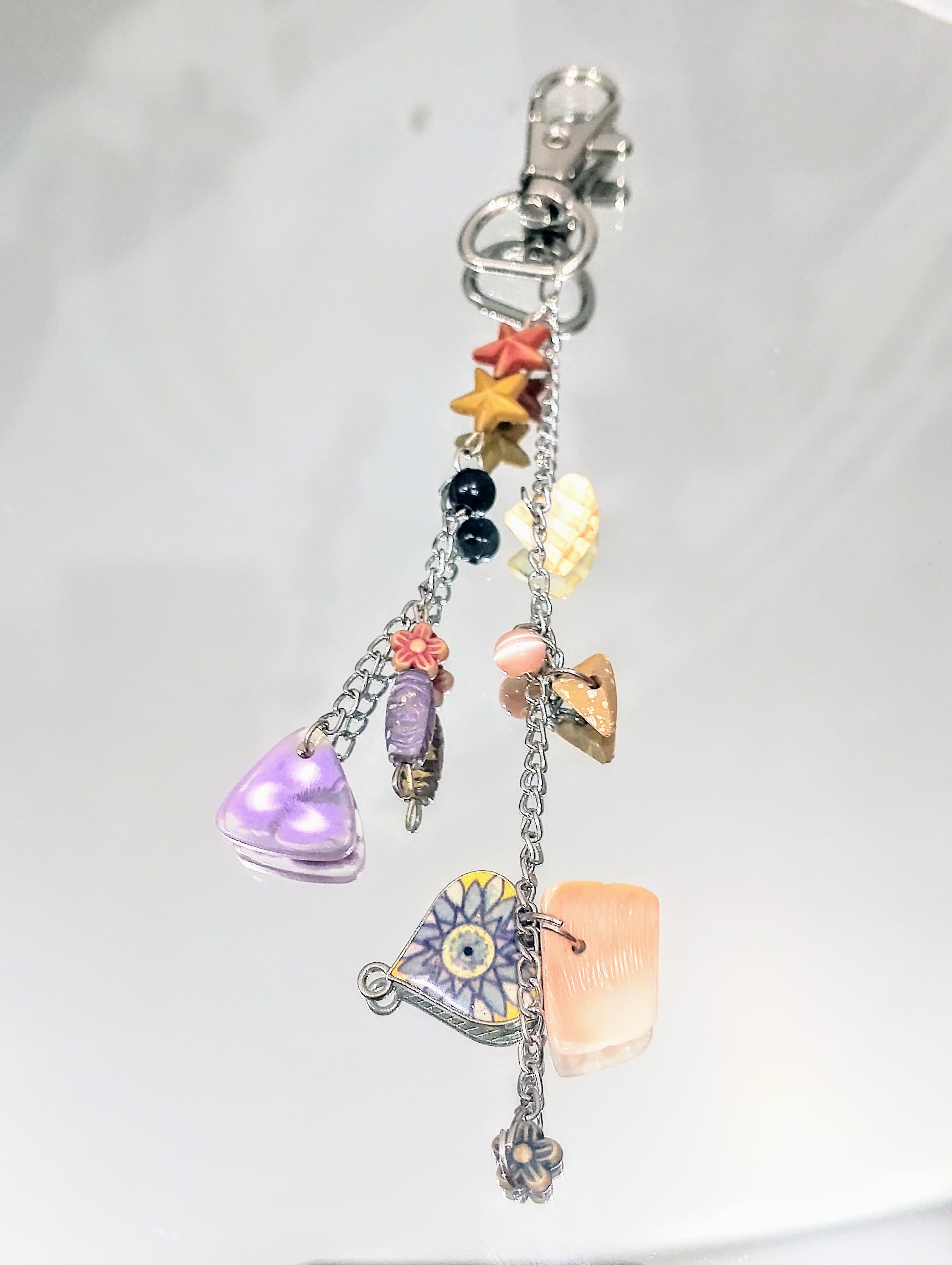 Cute, Unique, Brown Theme Elegant Keychains, Phone Charms, Bag Tussles | Fashion Hanging Jewelry of Chains, Charms, Beads | Random Style Jewelry | Fashion Accessories | Bag Tussles | Beautiful and Lightweight Jewelry | Trendy Looks