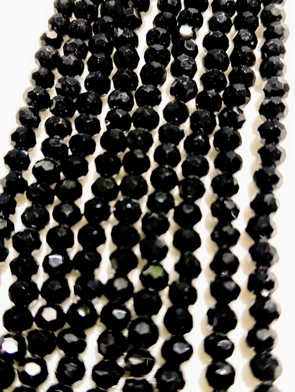 4mm Round Faceted Beads for DIY Crafts. Multicolor Acrylic Crystal Beads. 4 Strings | DIY Jewelry Making, Jewelry, Dress Accessories, Crafts, and Home Décor.