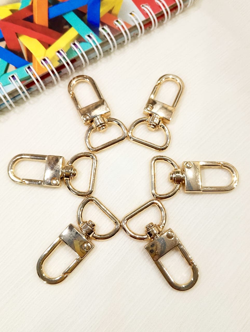 10 High Quality 41mm, 32mm Lock | Metal Swivel Lobster Clasp Hooks Snap Buckles for Bag Strap Keychain DIY Leather Craft Handbag Purse Belt Dog Collar Pet Leash Accessories Rotating Carabiner Clip Hook
