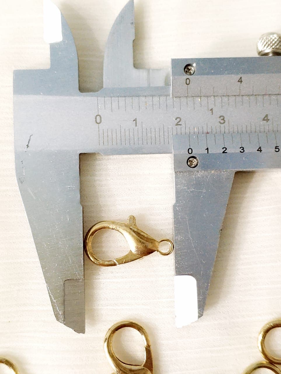 20mm 20 Locks Lobster Clasp For DIY Jewelry Crafts, Antique Gold, Silver End Clasps For Mini Purses, Bags, Necklaces, Bracelets, DIY Jewelry Findings, Fashionable Accessories Fastener Hooks