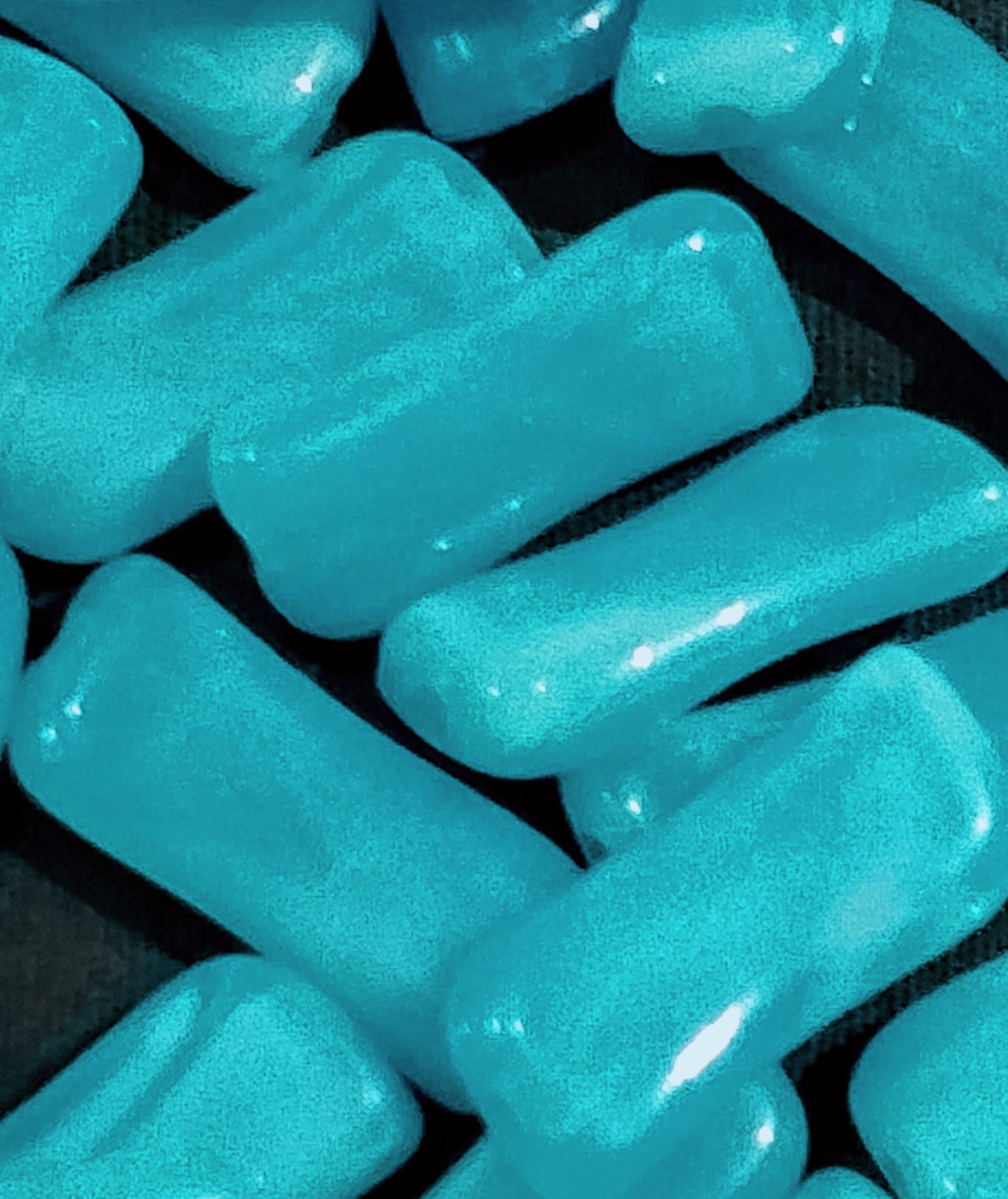 Blue Light Acrylic Beads for DIY Crafts - Pack of 35 Pcs / 15gms - Ideal for DIY Jewelry Making, Jewelry, and Dress Accessories.