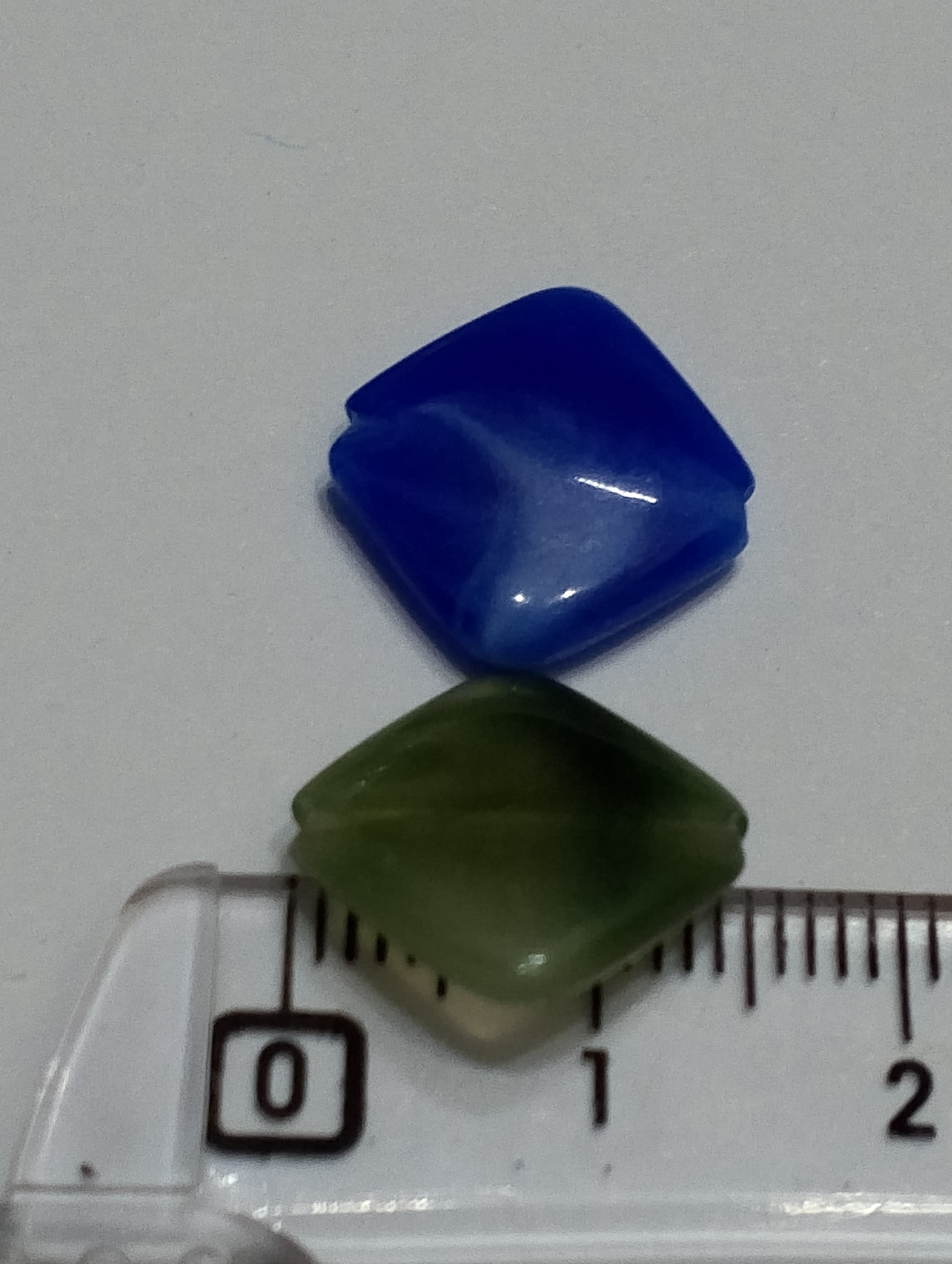 Pack of 40gms Beads, Square Chips Plastic Beads For DIY Jewelry Making, Jewelry, DIY, Dresses And Crafting Accessories.