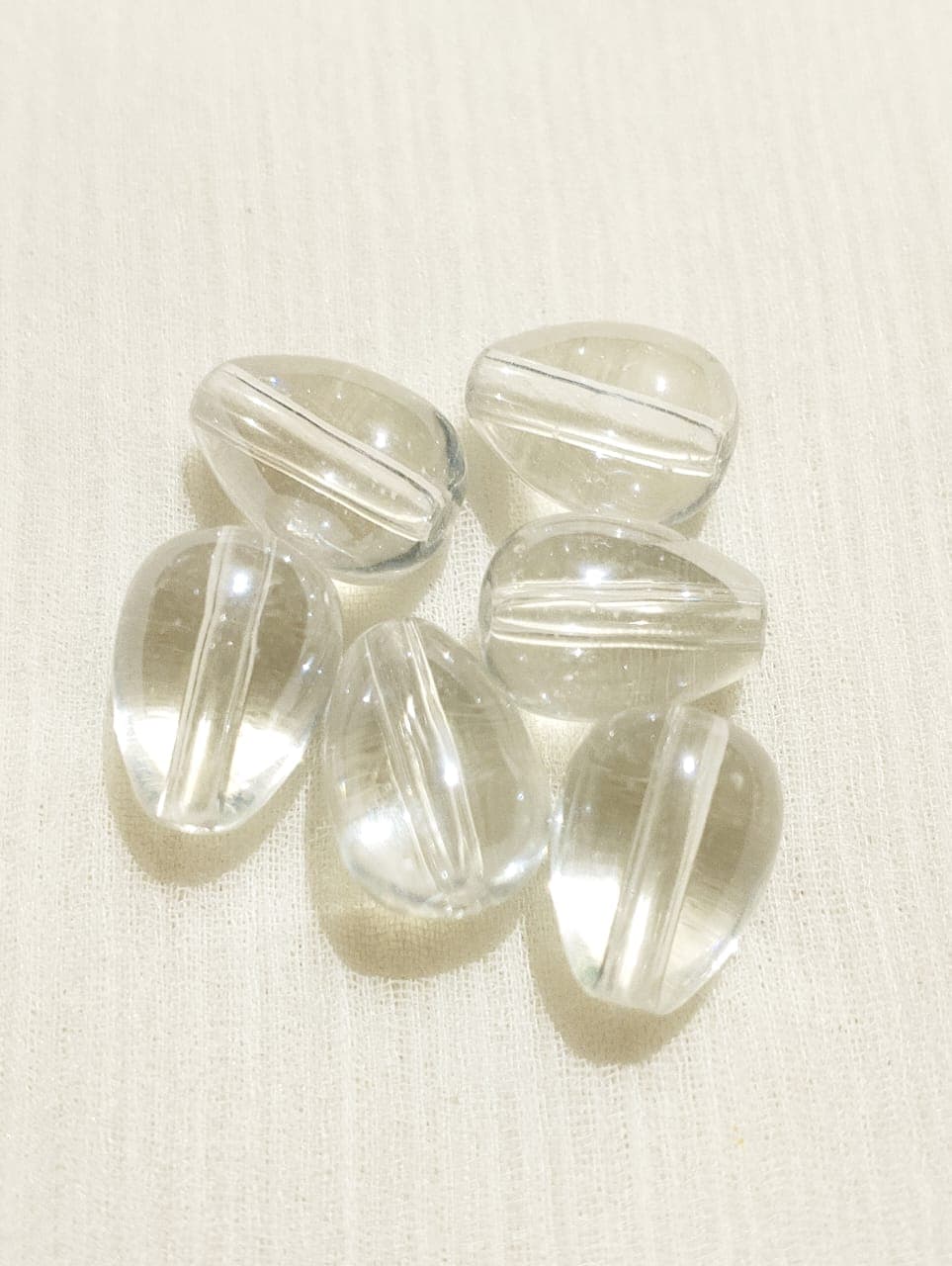 30/100/180pcs Glass Crystal Beads – Transparent Crackle Beads for Jewelry Making & DIY Crafts | 100pcs, 30pcs, 180pcs/lot of Beads