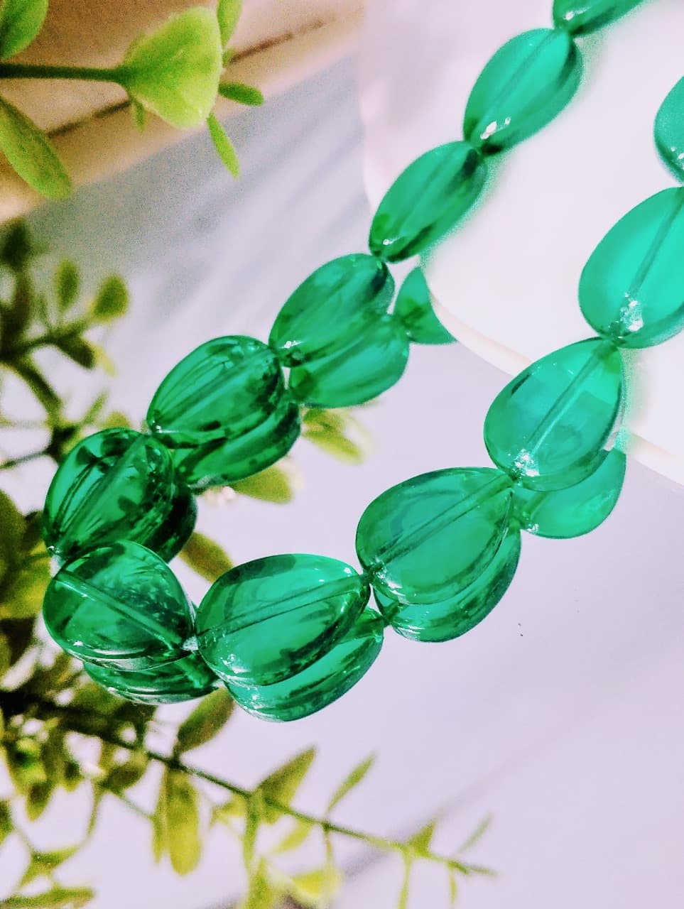 15 Glass Crystal Transparent Multicolor 18mm Droplet Beads for DIY, Jewelry Making, Crafting – 18mm Drop Shape Beads | 26 pcs Mix Set