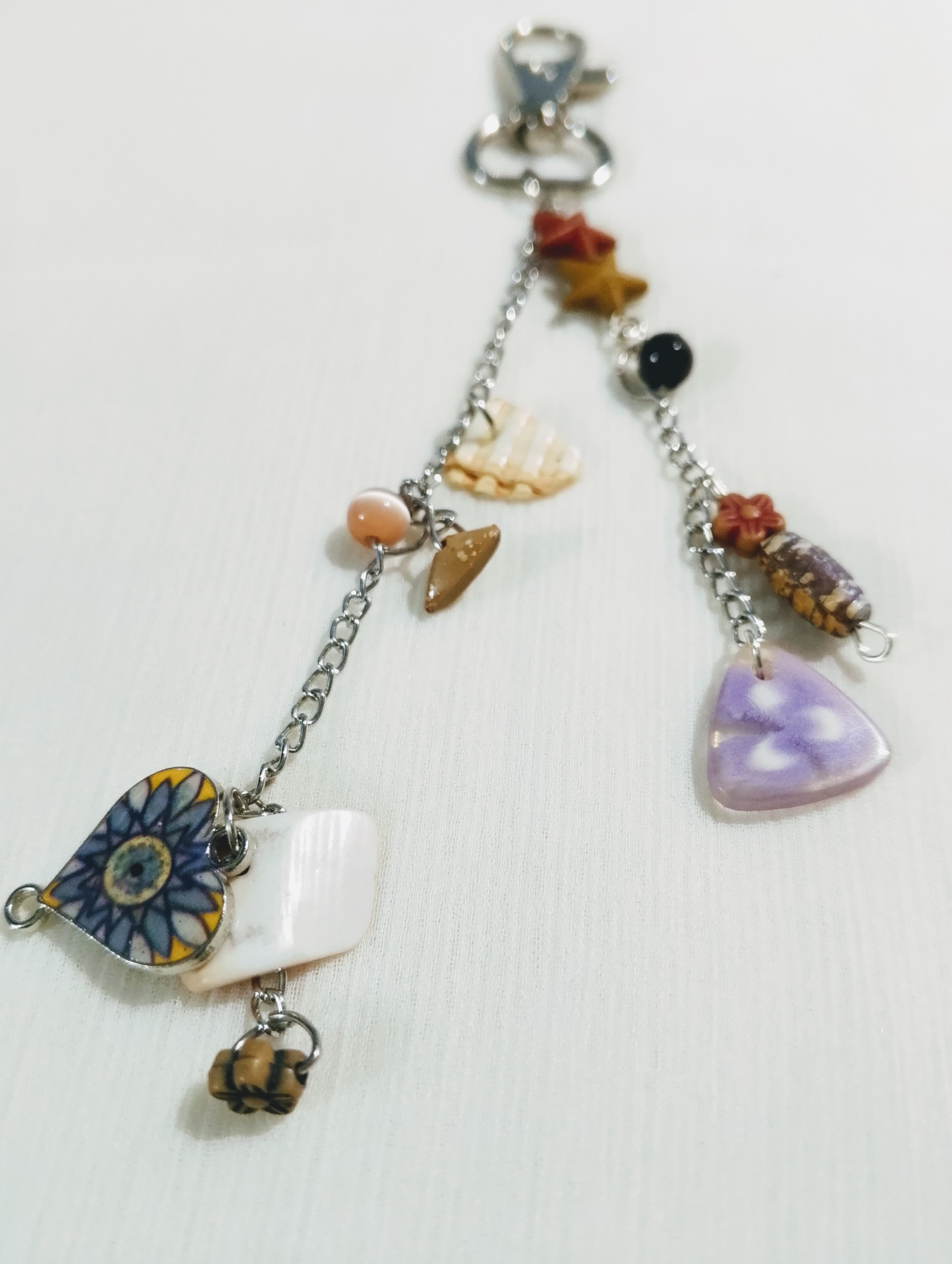 Cute, Unique, Brown Theme Elegant Keychains, Phone Charms, Bag Tussles | Fashion Hanging Jewelry of Chains, Charms, Beads | Random Style Jewelry | Fashion Accessories | Bag Tussles | Beautiful and Lightweight Jewelry | Trendy Looks