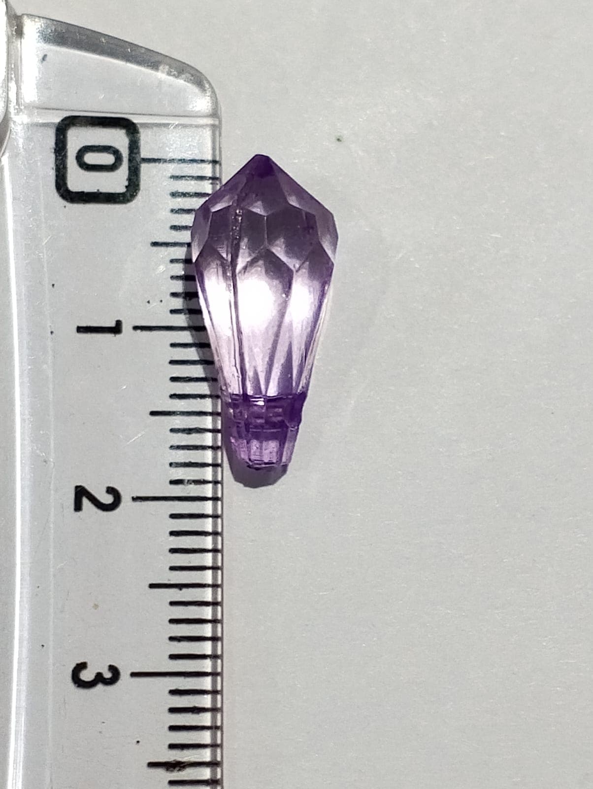 Pack of 40gms Beads, Purple Drop Tussle (Latkan) Acrylic Beads For DIY Jewelry Making, Jewelry, DIY, Dresses And Crafting Accessories.