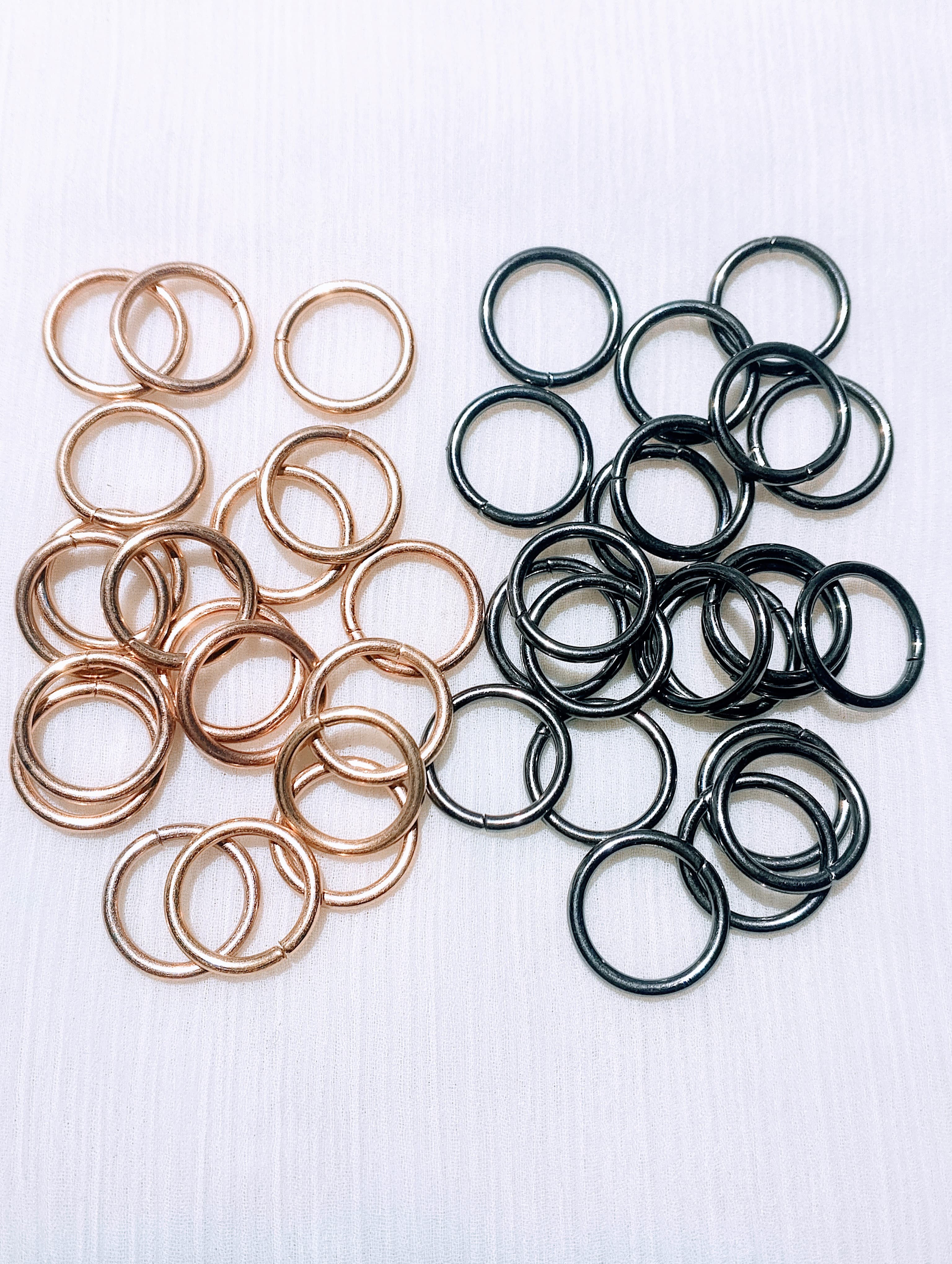Multi-Color Split Jump Rings Set for DIY Crafting - Craft Connector for Artisanal Projects