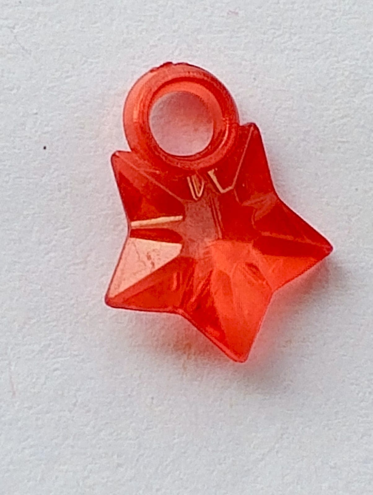 Beads for DIY Crafts. Red Flower Tussle (Latkan) Acrylic Beads. Pack of 40gms Beads, For DIY Jewelry Making, Jewelry, And Dress Accessories.