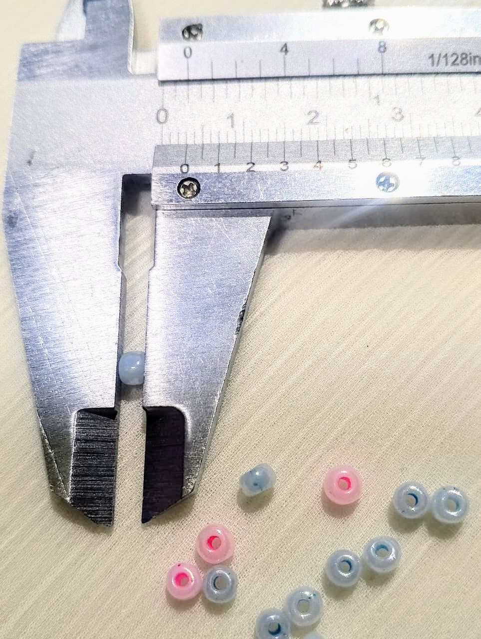 Beads 20g 3x4mm, 2mm Pastel Color Seed Beads for Handmade Jewelry & Craft Projects