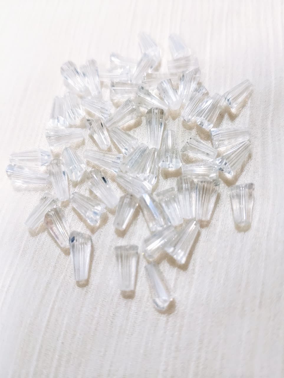 Beads 8x4mm Cone Shape Glass Beads – Color Options – Pack of 100 – For Jewelry Making, Bracelets, Necklaces, DIY Crafts