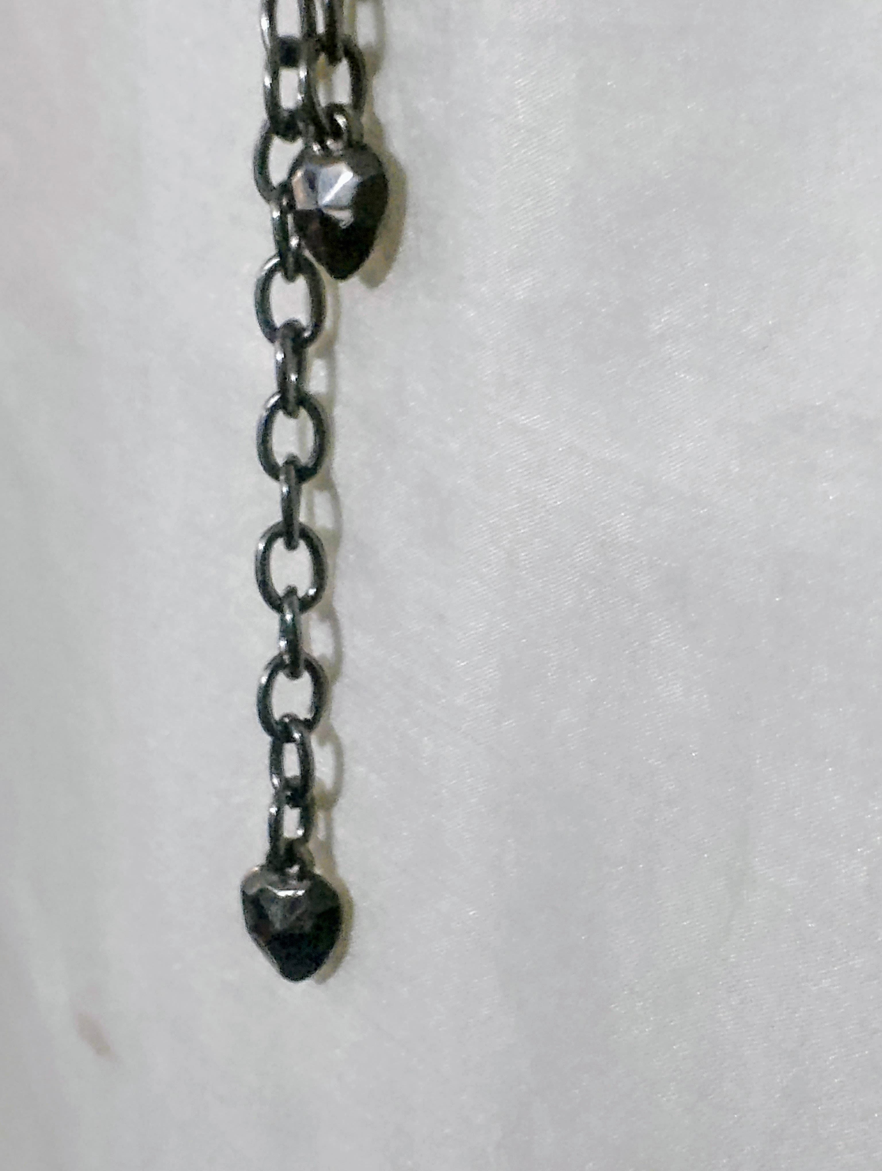 Elegant Multi-Layer Metal and Beads Chain Waist Belt