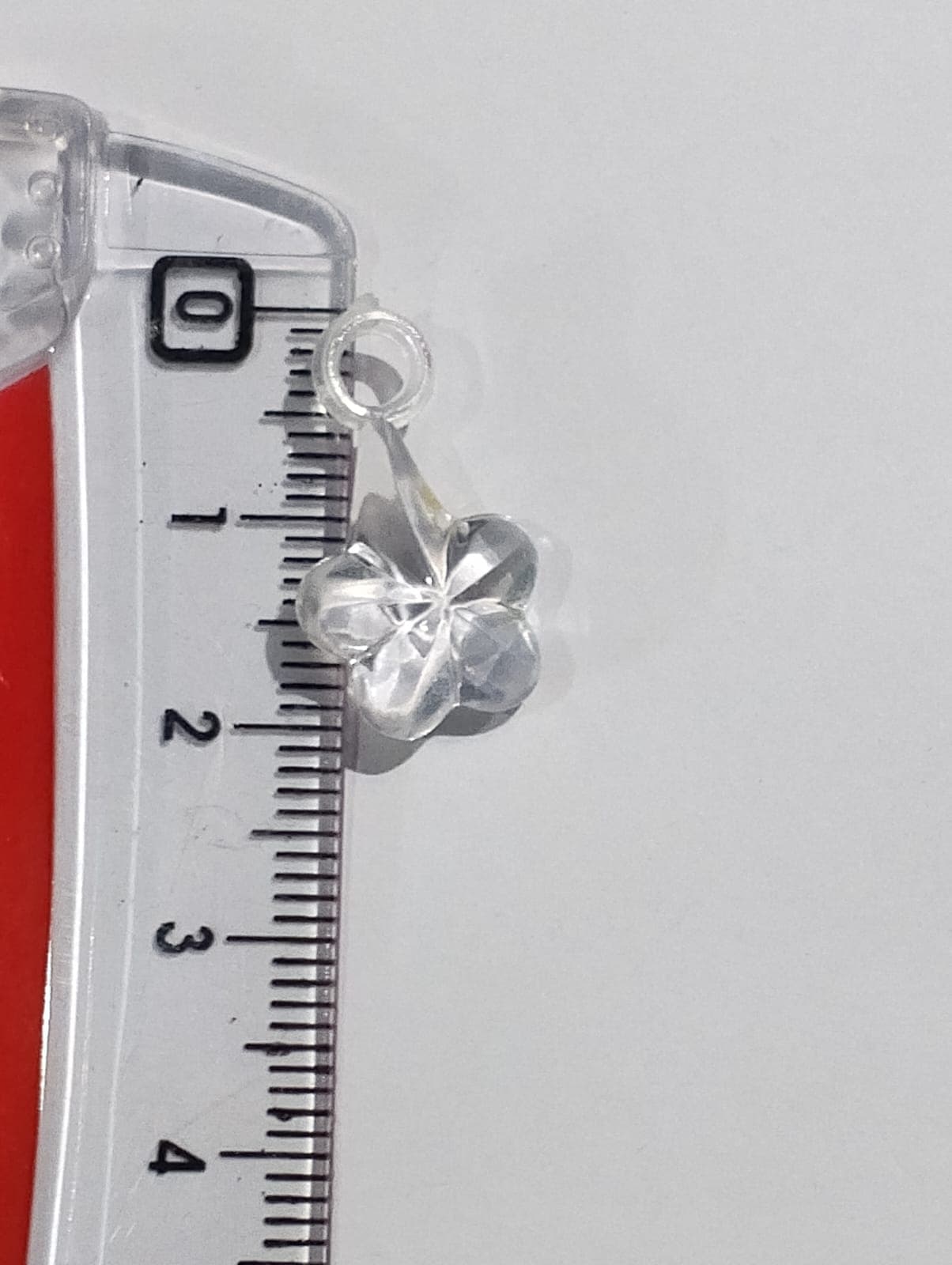 Pack of 40gms Beads, White Flower Tussle (Latkan) Acrylic Beads For DIY Jewelry Making, Jewelry, DIY, And Crafting Accessories