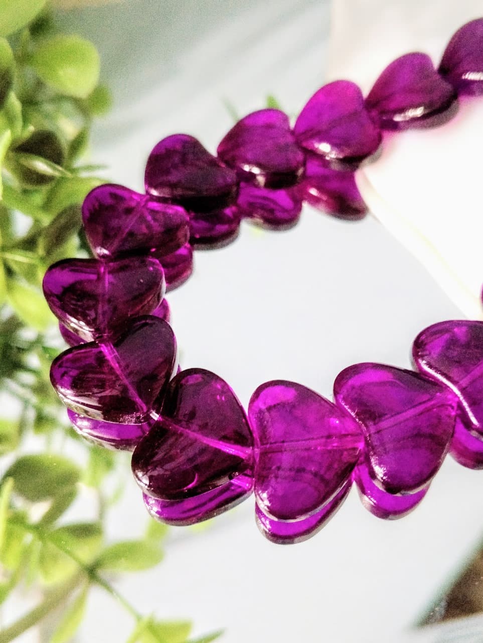 15 Glass Crystal Transparent Multicolor 13mm Heart Beads for DIY, Jewelry Making, Crafting – 13mm Heart Shape Beads | 28 pcs Mix Set