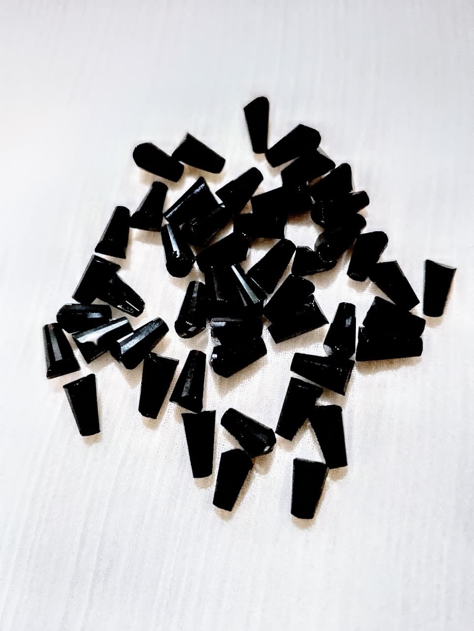 Beads 8x4mm Cone Shape Glass Beads – Color Options – Pack of 100 – For Jewelry Making, Bracelets, Necklaces, DIY Crafts