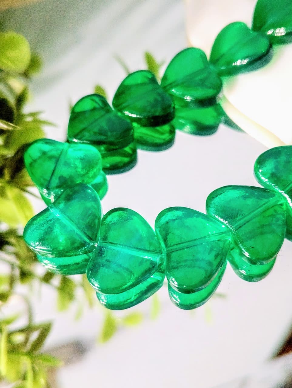 15 Glass Crystal Transparent Multicolor 13mm Heart Beads for DIY, Jewelry Making, Crafting – 13mm Heart Shape Beads | 28 pcs Mix Set