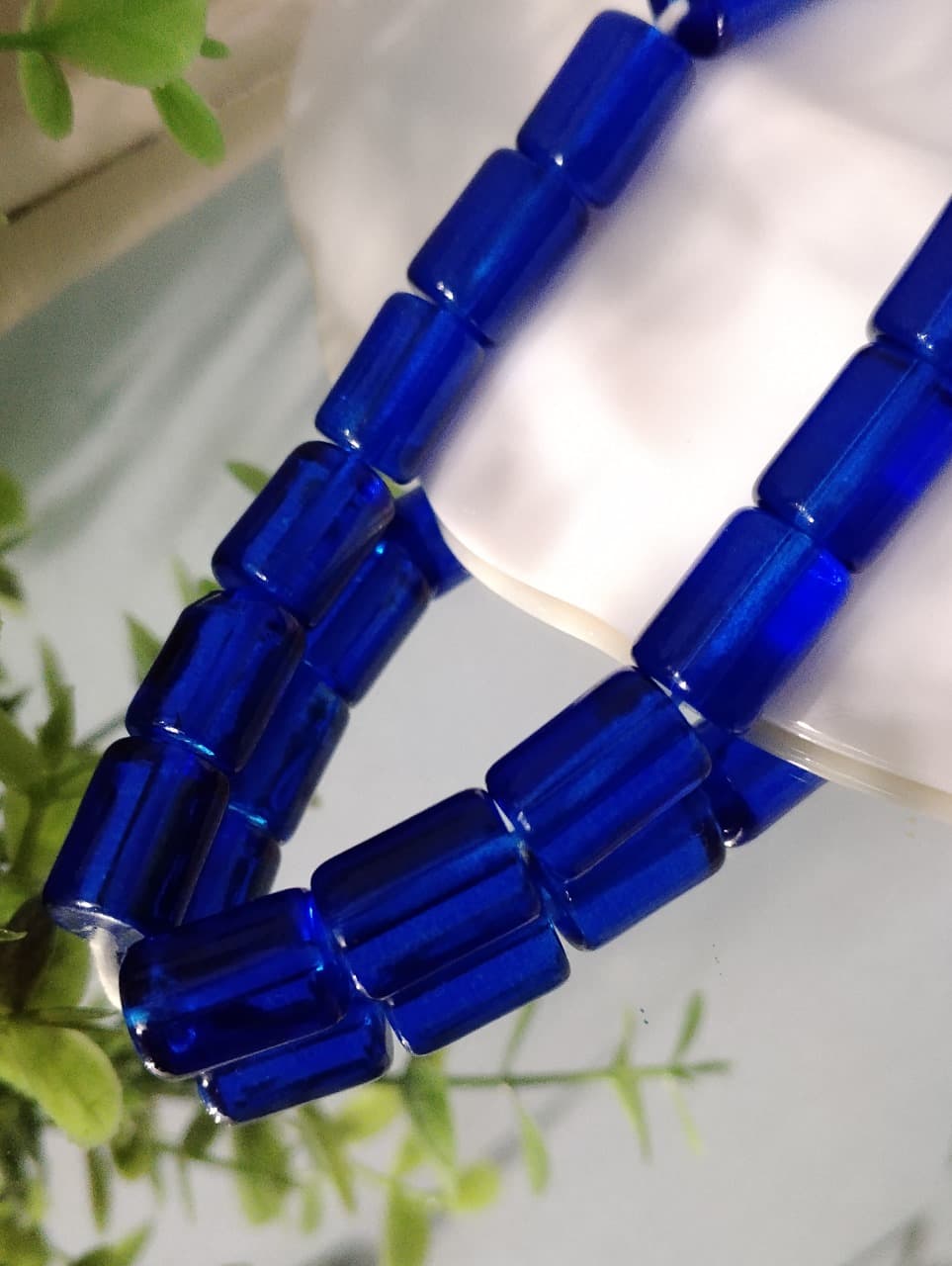 15 Glass Crystal Transparent Multicolor 14mm* 10mm Cylinder Beads for DIY, Jewelry Making, Crafting – 14mm* 10mm Cylinder Shape Beads | 26 pcs Mix Set