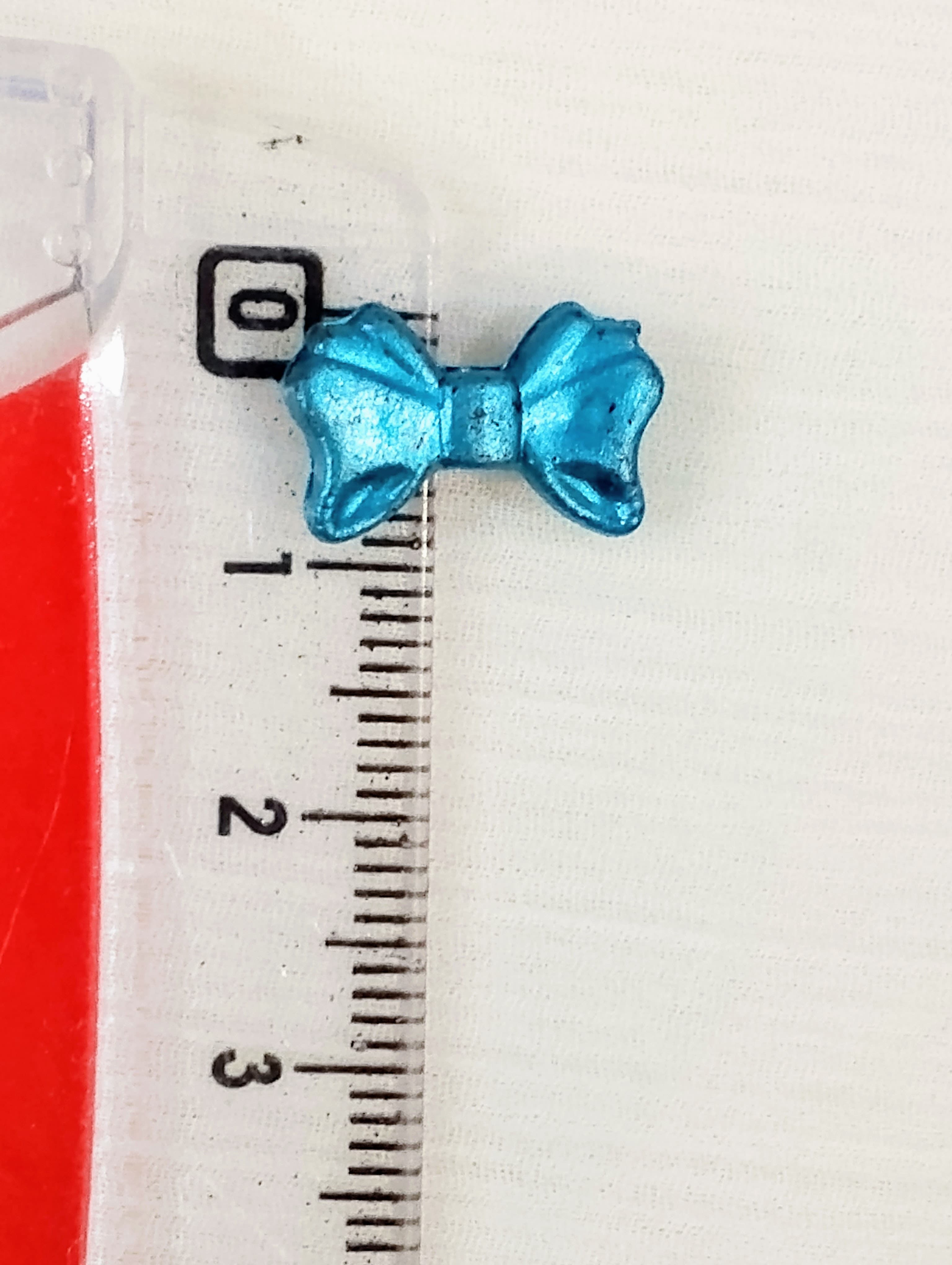 40gms Mini Bow-Shaped Beads for Jewelry and DIY Craft Making – Colorful Resin Spacer Beads