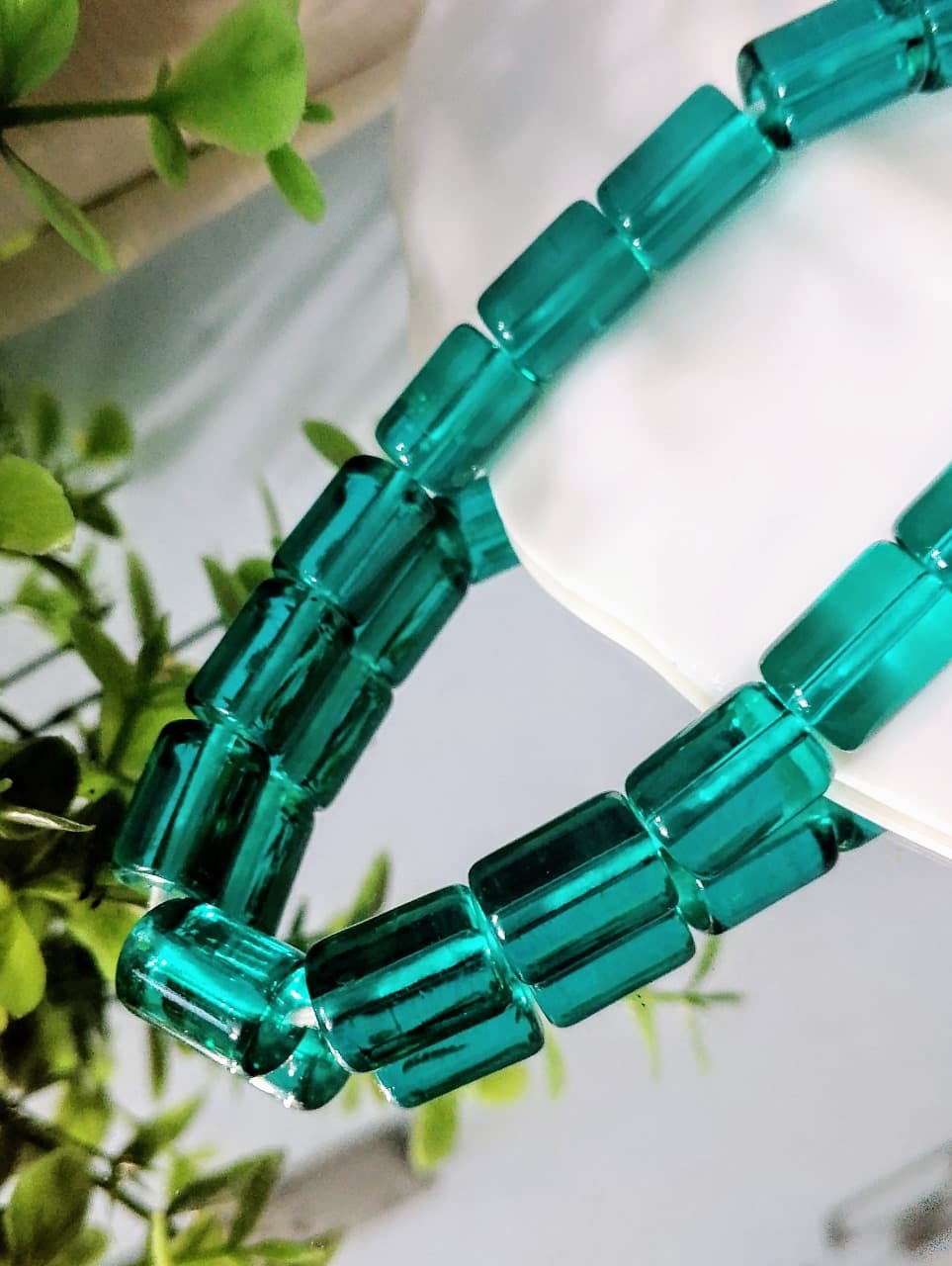 15 Glass Crystal Transparent Multicolor 14mm* 10mm Cylinder Beads for DIY, Jewelry Making, Crafting – 14mm* 10mm Cylinder Shape Beads | 26 pcs Mix Set